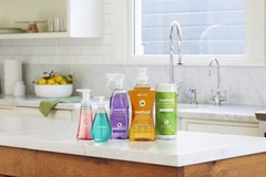 Hardwood Floor Cleaner Spray, Ginger Yuzu, 25 fl oz – 6 Pack, No Rinse, Easy Mop