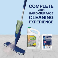 Multi-Surface Floor Cleaner Refill – 128 Fl Oz – Lemon Mint – Residue-Free Floor