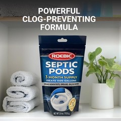 Monthly Septic System Maintenance Pods – Bacterial Formula for Efficient Care