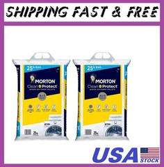 Generic Morton Water Softener Salt Two 25 Pound Bags