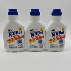 Ty-D-Bol Basics Automatic Toilet Bowl Cleaner 10oz 3 Pack USA Made