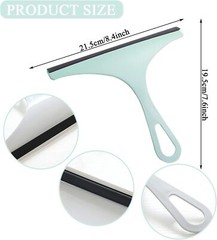 Glass Window Wiper Cleaner Squeegee Shower Screen Mirror Home Blade Brush Lot