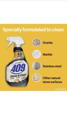 Formula 409 Stone and Steel Cleaner Spray Bottle 32 oz Marble Stainless Granite