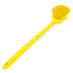 SPARTA 20″ Floater Scrub Brush with Long Handle, Oil-Resistant Polyester Bristle