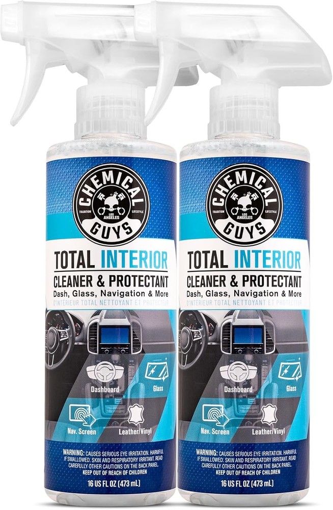 Chemical Guys, Total Interior Cleaner, Protectant & Car Detailer, 16 oz | Cleans
