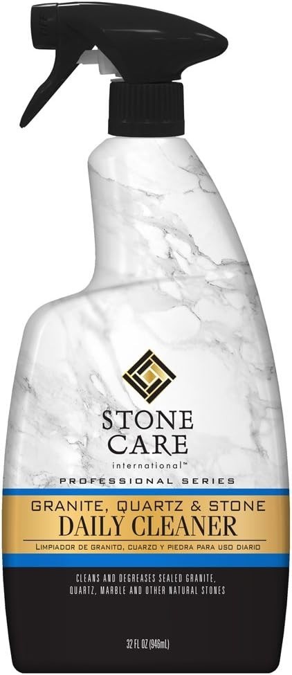 Stone Care International Granite Cleaner – 32 Fluid Ounces Granite & Stone Tile