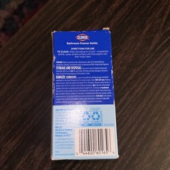Clorox Bathroom Foamer Refillable Cleaner Refills (1 Two Packs -2 Total) NEW