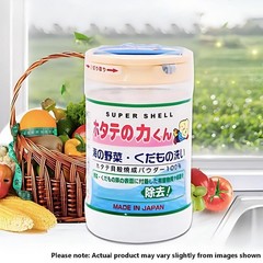 Japan NIHON KAMPO Natural Shell Powder Fruit & Vegetable Wash 90g