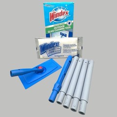 Windex Outdoor All In One Glass Window Cleaner Tool Starter Kit New In Open Box