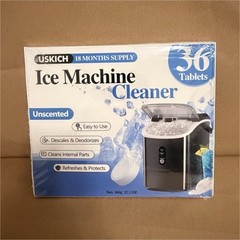 USKICH Ice Machine Cleaner Tablets Unscented 36 Count 18 Month Supply