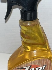 Vintage unopened bottle of zap professional wood restorer 32 ounces