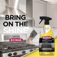 Heavy Duty Oven & Stove Cleaner Degreaser for Glass & Ceramic Cooktops – 2 Pack,