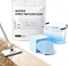 Floor Cleaning Tablets, 100 Pcs Multiple Effect the Floor Clean,Multi-Surface Fl
