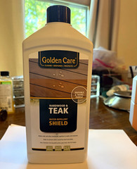 Golden Care Hardwood & Teak Protector, Water-Based Water-Repellent, 1 Liter