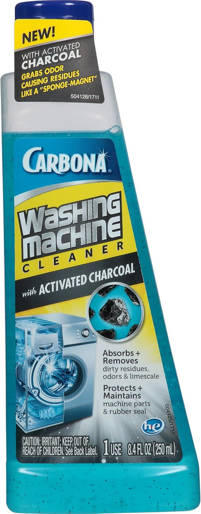 Washing Machine Cleaner with Activated Charcoal | Removes Odor-Causing Residues
