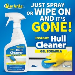 STAR BRITE Instant Hull Cleaner – 32 Oz Gel Spray – Easily Remove Stains, Scu…