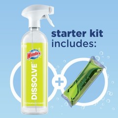 Windex Dissolve Fresh Scent Multi-Surface Cleaner Liquid 26 oz (Case of 4)