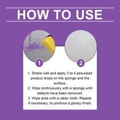 Car Scratch Remover – Paint Polish & Swirl Remover Restorer Gloss