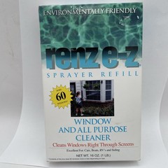 Renz E-Z Sprayer Refill Window spray cleaner 16oz Box See Fill Line