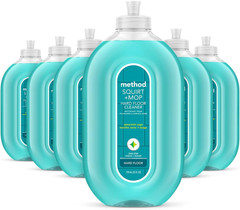 Method Hardwood Floor Cleaner Squirt + Mop Bottle, Spearmint Sage, for Sealed Ha