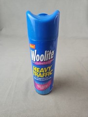 Vintage 2000 WOOLITE Foam Carpet Cleaner~Heavy Traffic~NOS 22oz~Use/Prop