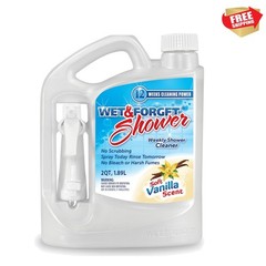Natural Shower Cleaner – 64 oz Bleach-Free Formula, Effortless Weekly Cleaning