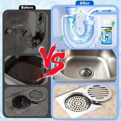 Pipeline Dredging Agent, 110g Drain Cleaner,Powerful Pipe Unclogger, Bathroom…