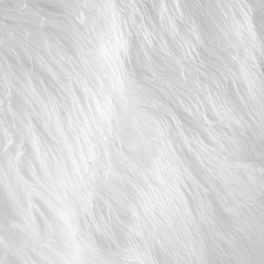Urban Shop Mongolian Faux Fur Saucer Chair, Off White