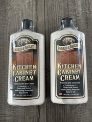 (2-Pk) PARKER & BAILEY CABINET CREAM All Woods Clean Shine w/Protection New