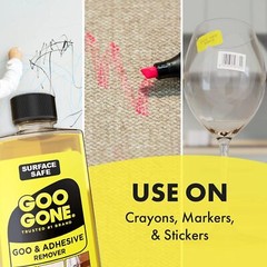 Original Liquid Adhesive Remover, 8oz – Removes Stickers, Labels, Gum, Tar, Cray