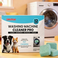 Washing Machine Cleaner Tablets Deep Clean Deodorizer Washer Tub – 24 Pack