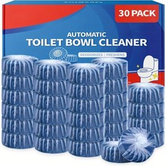 Long Lasting Automatic Toilet Cleaner Tablets 12/20/30/50 Pack Bathroom Tank USA