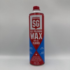 Superguard SG Self-Polishing Floor Wax 24 fl oz – For All Floors – Non-Yellowing