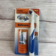 Sonic Scrubber Bathroom Tool Power Cleaner Tool for Tubs Showers Sinks Tiles New
