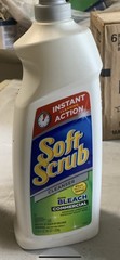 Original Soft Scrub “Instant Cleaning Action” Commercial Cleanser With Bleach