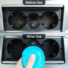 CAR CLEANING DETAILING PUTTY GEL Sticky Dust Remover Universal Interior Cleaner