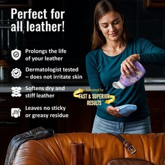 Leather CPR 2-in-1 Leather Cleaner & Conditioner, 1.19 pounds | Cleans, Restores