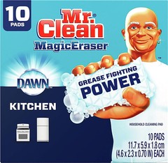 Mr. Clean Magic Eraser, Oven, Kitchen, and Shoe Cleaner, Cleaning Pads Durafoam
