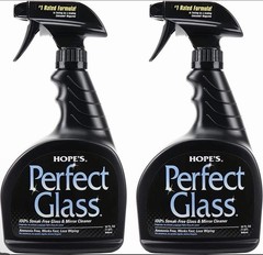 HOPE’S Perfect Glass Cleaner Spray, Streak-Free, Ammonia-Free Window, Mirror,…