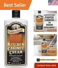 Parker and Bailey Kitchen Cabinet Cream-Wood Cleaner-Grease Remover 16 oz 1