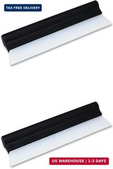2Pack Water Blade Professional Automotive Wiper Squeegee Silicone Auto Car Dryer
