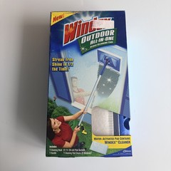 Windex Outdoor All In One Glass Cleaning Tool New NIB Sealed Rare Window