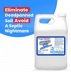 Cost-Effective 128 Fl Oz Septic Drainfield Cleaner – Shock for Soil Restoration