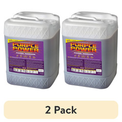 (2 pack) Purple Power Industrial Strength Cleaner and Degreaser, 5 Gallon