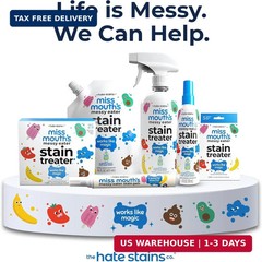 Miss Mouth’s Messy Eater Stain Treater Spray – 4oz Stain Remover – Newborn & Bab