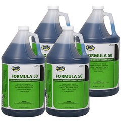Zep Formula 50 Heavy-Duty Alkaline Cleaner – 1 Gallon (Case of 4) 85924