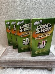 4 Dip It Lime A Way Food And Beverage Stain Remover Powder 5 oz NEW FAST SHIP
