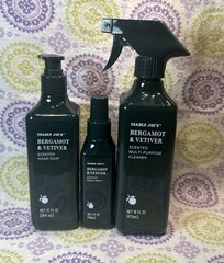 Trader Joe’s Bergamot & Vetiver Holiday Cleaning Set | Brand New