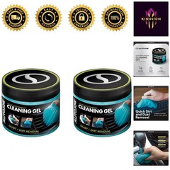 Reusable 5.6 oz Dust Cleaning Gel – Perfect for Electronics and Car Interiors