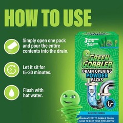 Drain and Toilet Clog Opening Packs with Tool Drain Cleaner (3-Count)